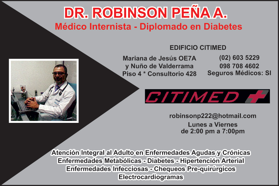 Perfil de Dr. Robinson Peña