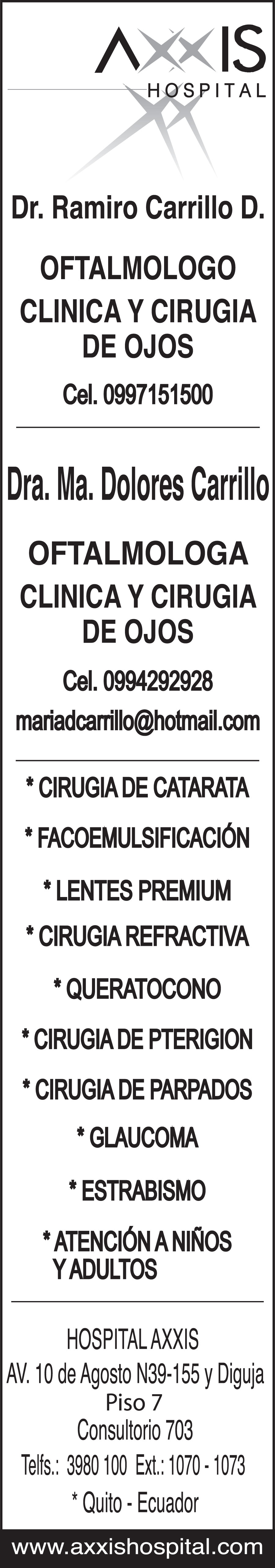 Perfil de Dr. Ramiro Carrillo