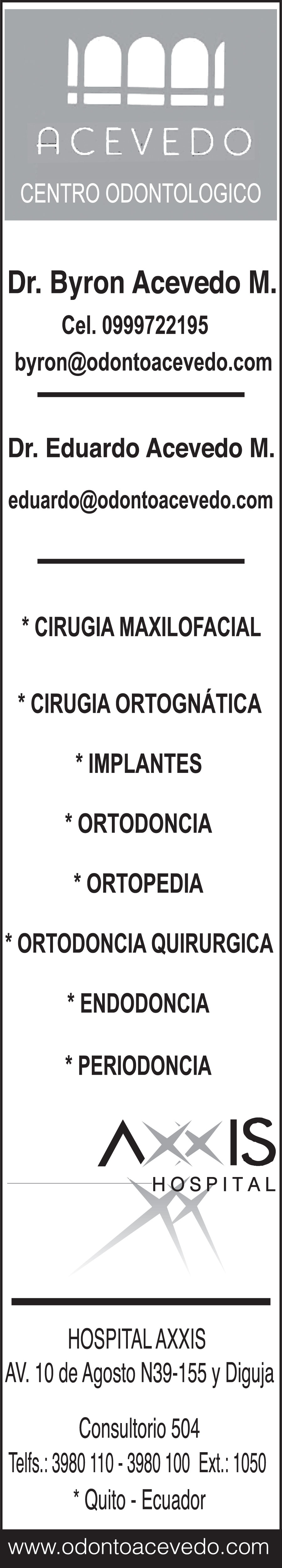 Perfil de Dr. Byron Acevedo